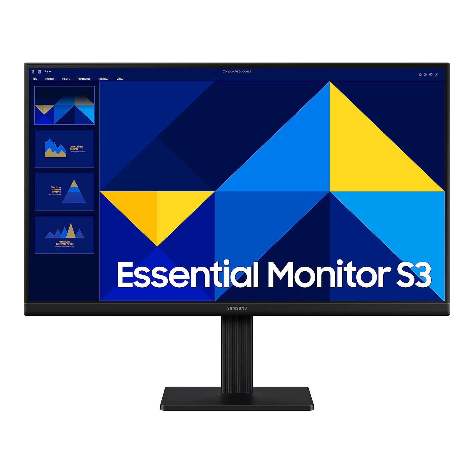 Samsung Monitor Essential S3 24″ (S24D300GAU) Samsung Monitor Essential S3 24″ (S24D300GAU)